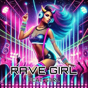 Rave Girl (2025 Edit) single artwork by Mr. WildFire